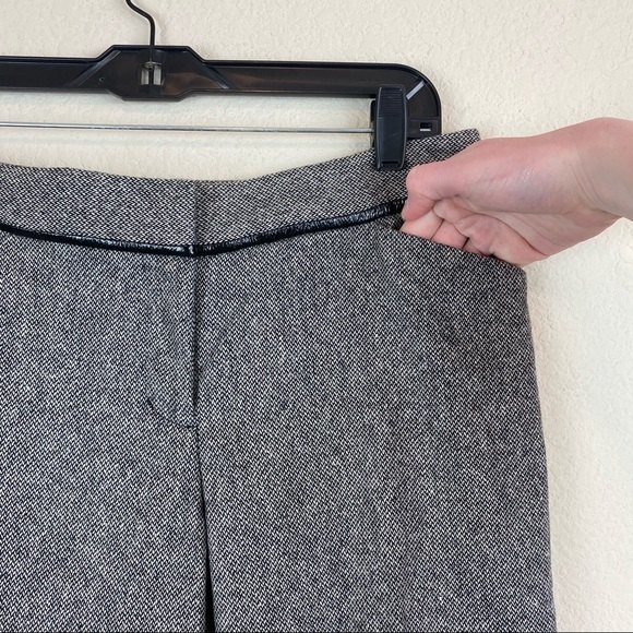 Express Flare Leg Tweed Editor Pants NWT - Picture 3 of 13